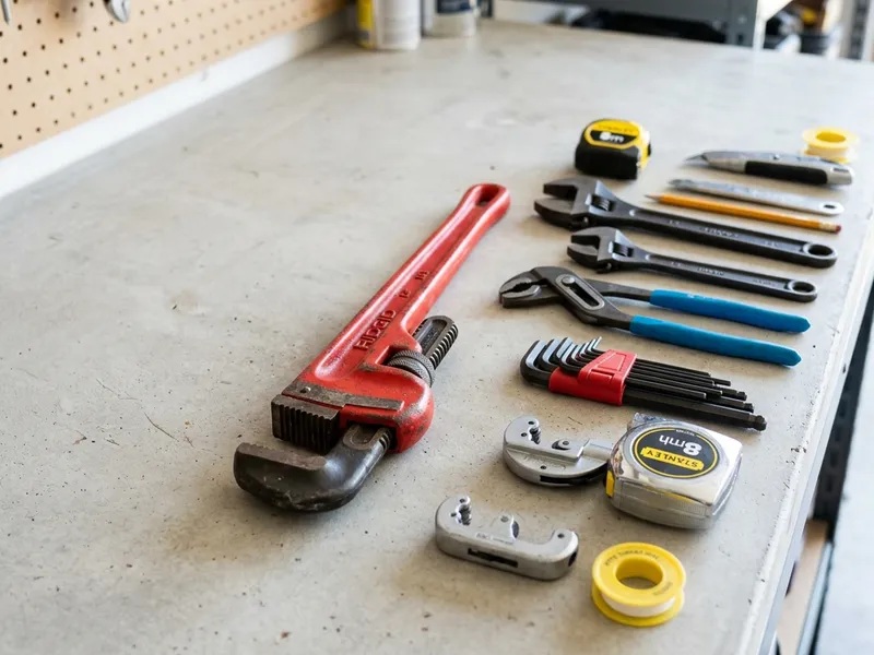 Professional plumbers in Nome, ND equipped with top-tier tools for residential and commercial plumbing services.